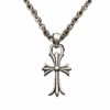 Sugargoo Spreadsheets Chrome heart necklace