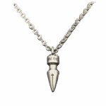 Sugargoo Spreadsheets Chrome heart necklace