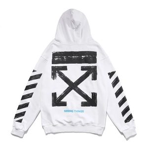 Sugargoo Spreadsheets off white hoodie